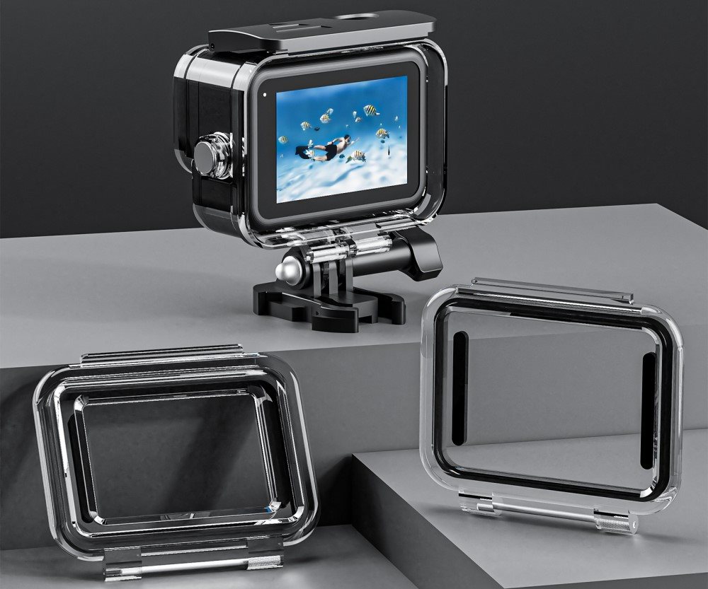 Pouzdro na kameru Telesin voděodolné pouzdro pro GoPro Hero 9/10/11 Pouzdro na kameru Telesin voděodolné pouzdro pro GoPro Hero 9/10/11