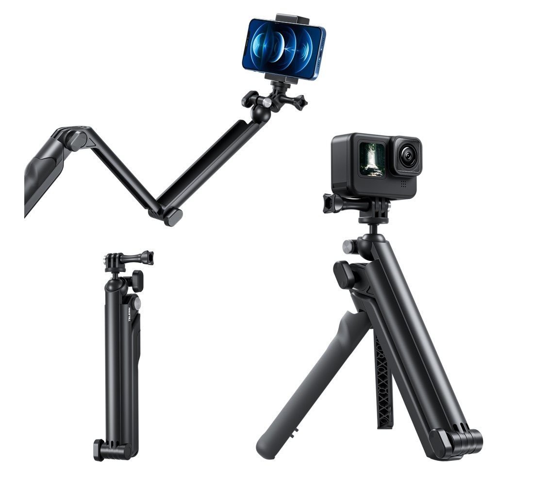 Ministativ Telesin 3-Way pro akční kamery