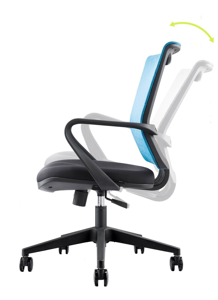 Kancelářské křeslo MOSH BS-306 tyrkysová Houpací mechanismus