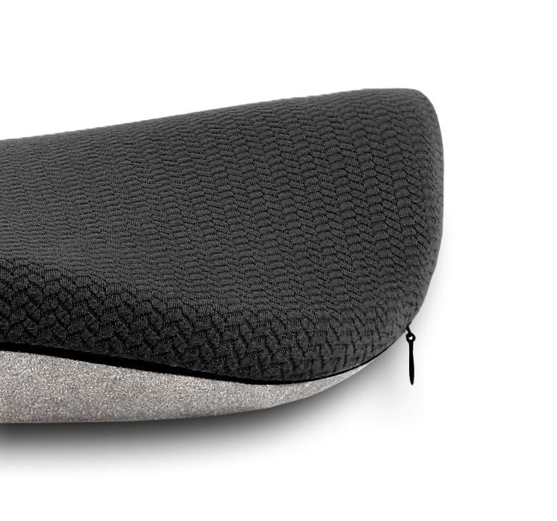 MOSH ERGO2 seat cushion B2C grey/black + backrest H1C black/wine 
