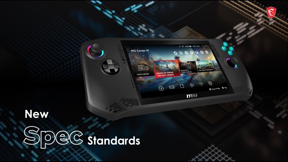 Handheld PC MSI CLAW (Intel Ultra 7) Windows 11 Home Handheld PC MSI CLAW (Intel Ultra 7) Windows 11 Home