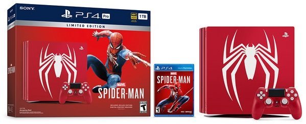 layStation 4 Pro Spider-Man Limited Edition layStation 4 Pro Spider-Man Limited Edition