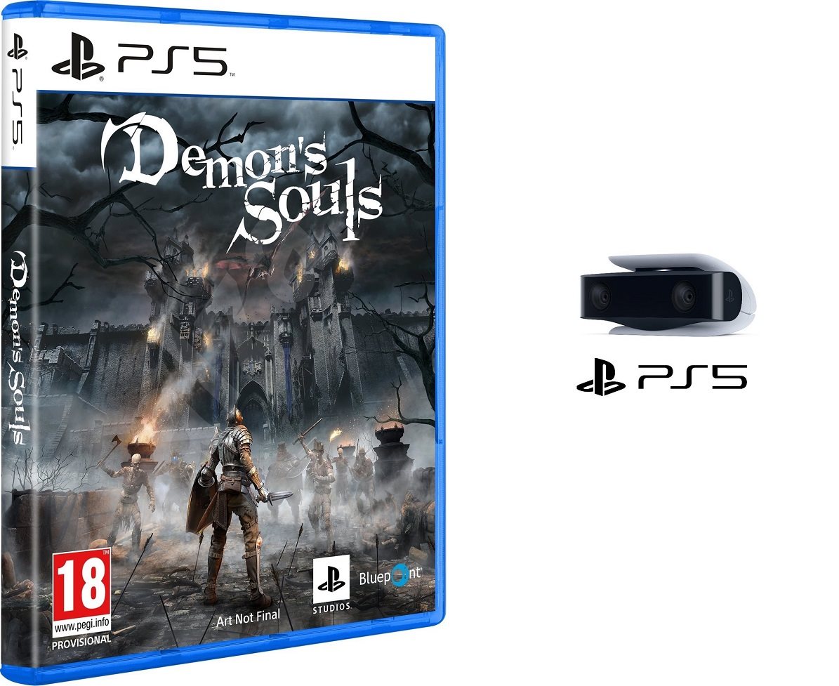 PlayStation 5 + Demons Souls Remake + PS5 HD Camera