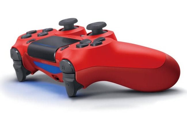 Gamepad Sony PS4 Dualshock 4 V2 - Magma Red + Marvels Spider-Man