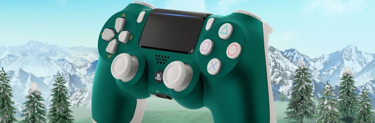 Sony dualshock 4 online v2 alpine green