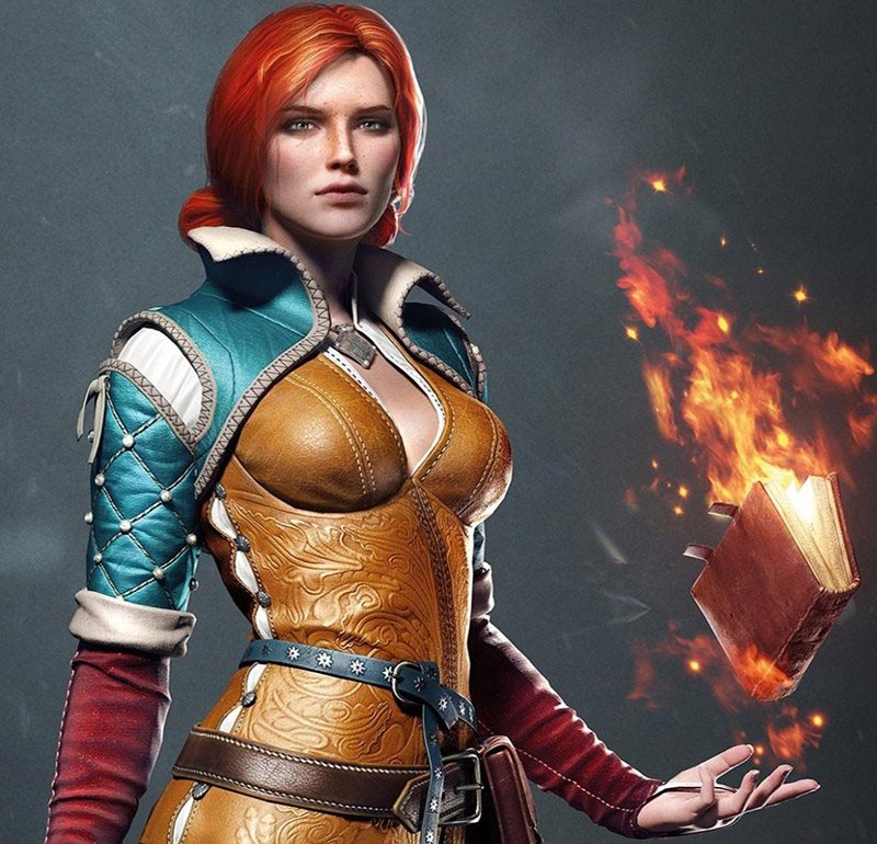 Triss Mocná čarodejnica Triss