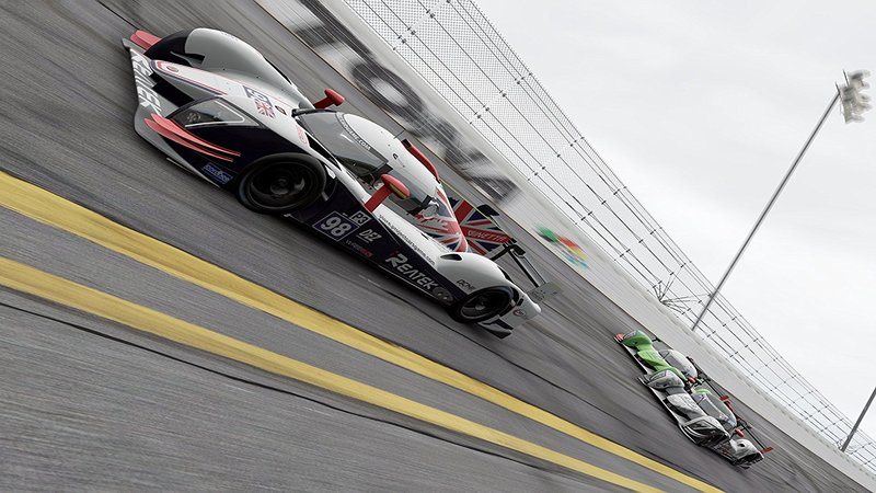 Track temperature influences car behaviour Project CARS 2 - vliv počasí