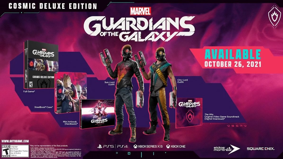 Marvels Guardians of the Galaxy - Cosmic Deluxe Edition Marvels Guardians of the Galaxy - Cosmic Deluxe Edition