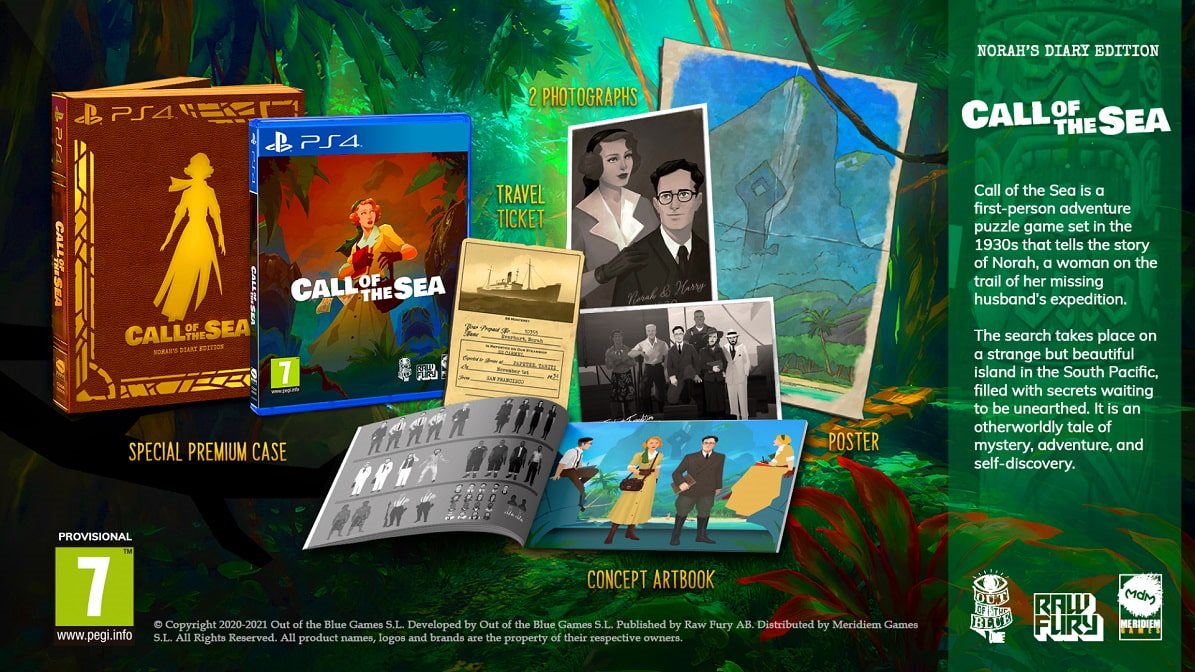 Call of the Sea - Norahs Diary Edition - PS4