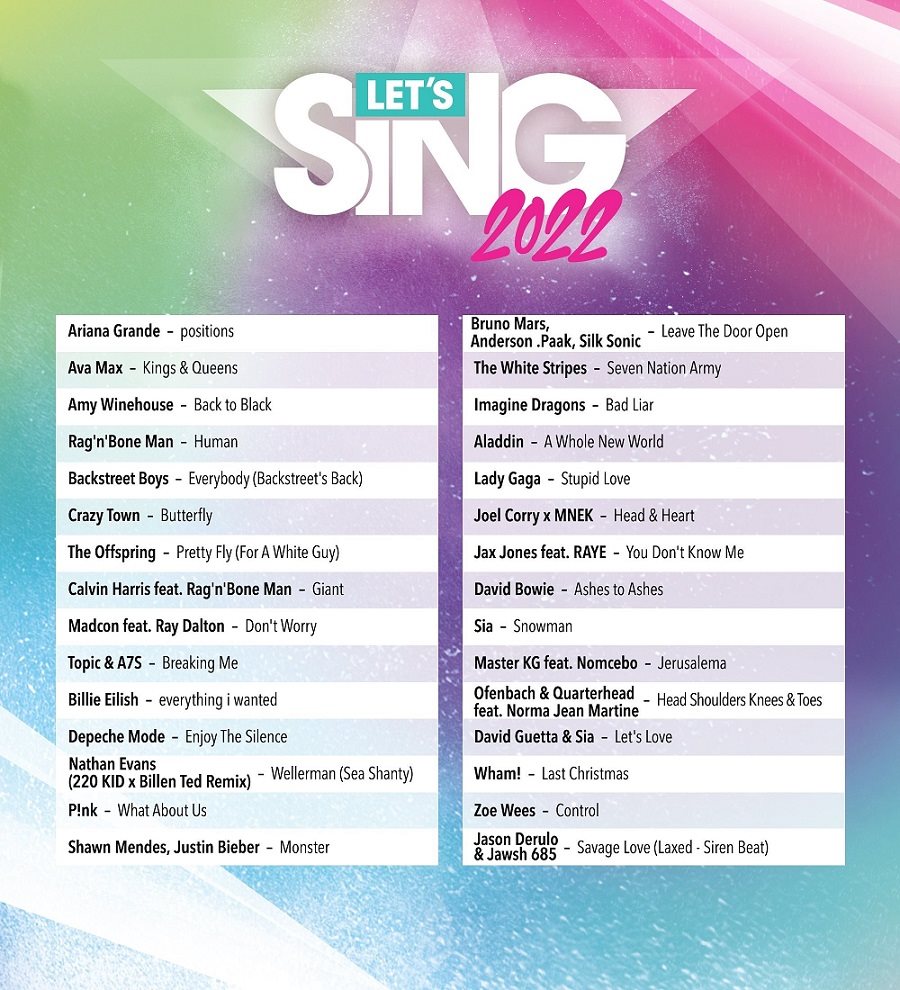 Lets Sing 2022