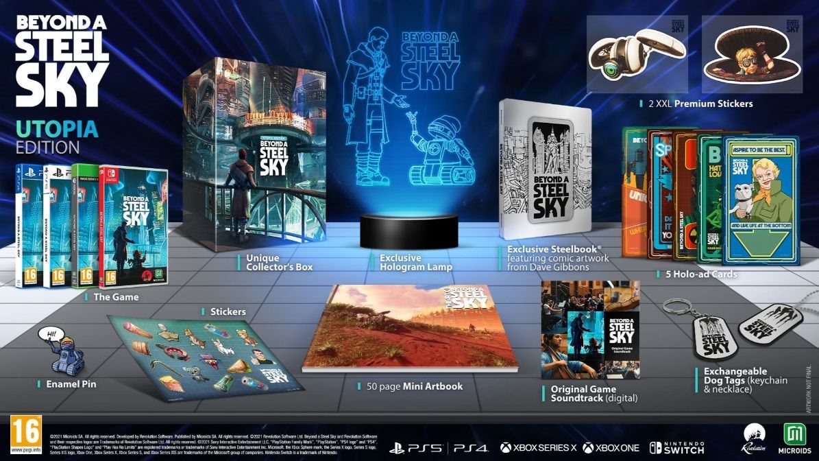Beyond a Steel Sky: Utopia Edition - PS4