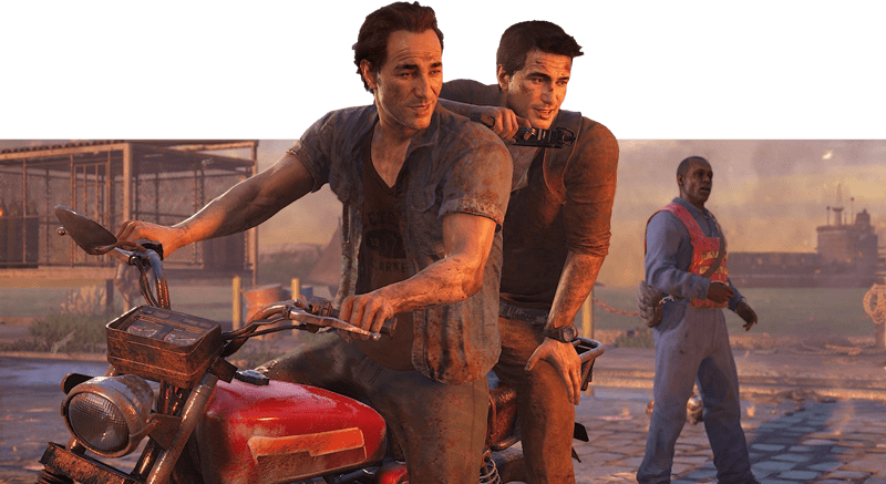 Nathan Drake a Sam Drake