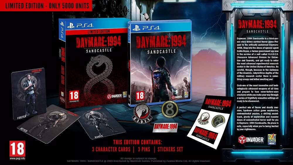 Daymare: 1994 Sandcastle: Limited Edition PS4/PS5