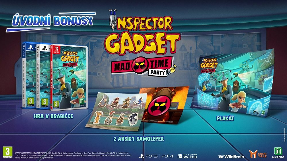 Inspector Gadget: Mad Time Party Day One Edition PS4/PS5