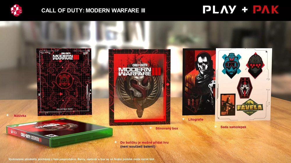 Call of Duty: Modern Warfare III CODE Edition + PlayPak PS4/PS5