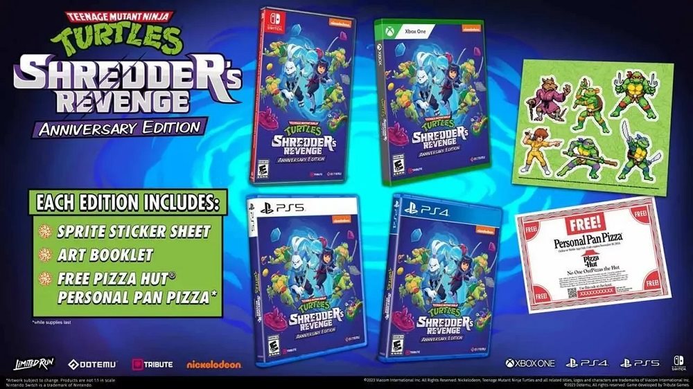 Mutant Ninja Turtles: Shredder' s Revenge - Anniversary Edition PS4/PS5
