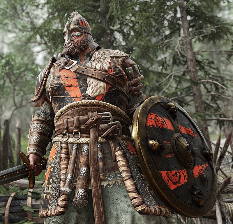 Warriors in action