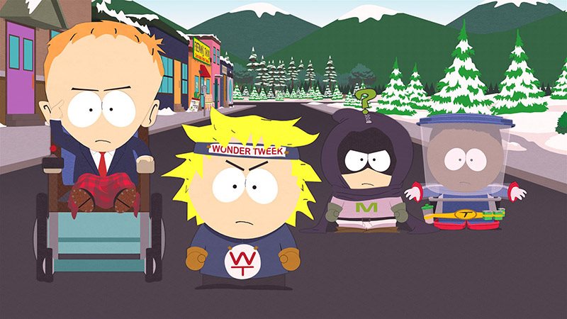 A sleepy town - South Park