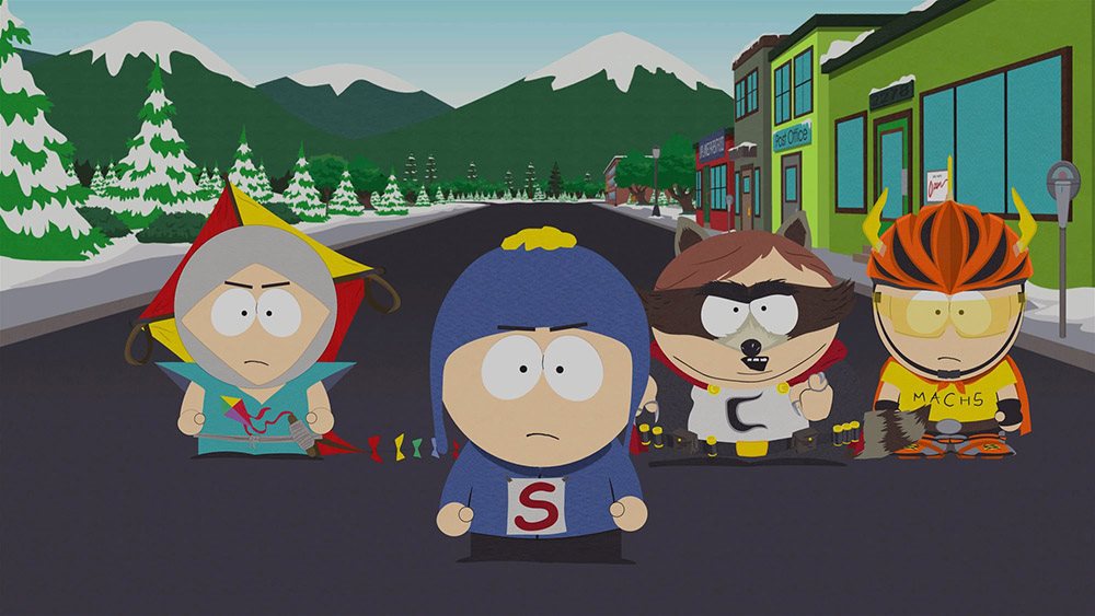 Cartman, Stan, Kyle, Kenny