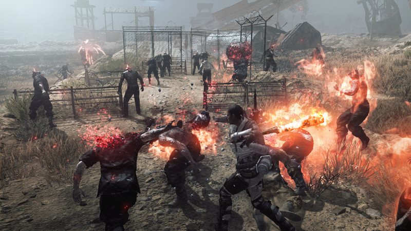 Unikátní prostředí Hra pro konzoli Metal Gear Survive - prostředí