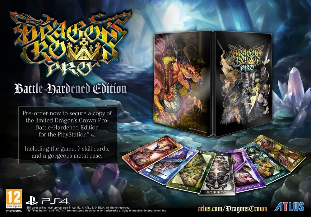 Hardened Edition Content Hra pro konzoli Dragon's Crown Pro Battle - Hardened Edition - PS4 - obsah