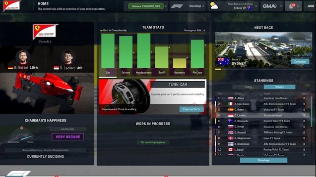 F1 2019 F1 2019