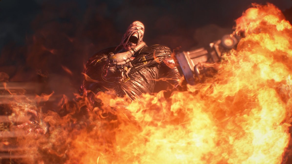 Resident Evil 3 Remake, Screenshot, Nemesis