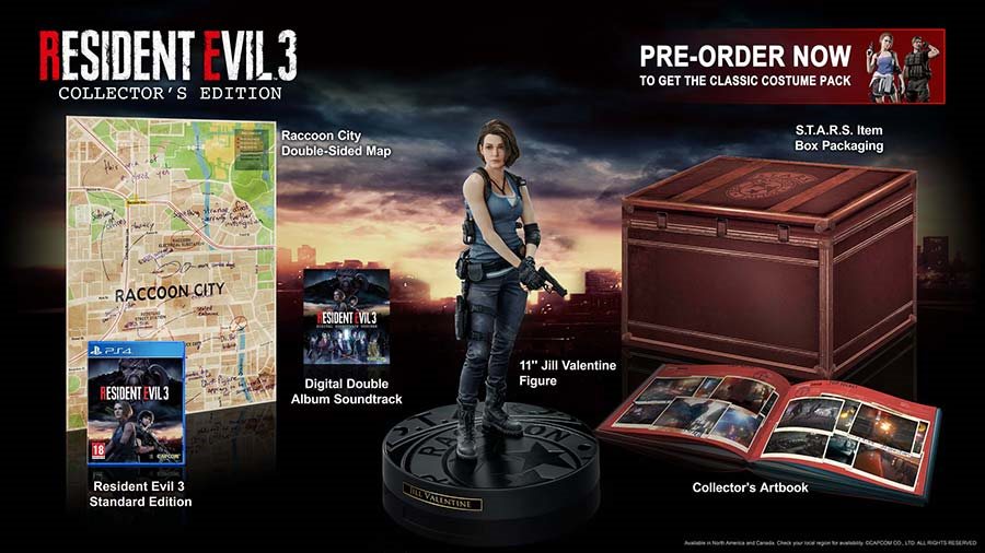Resident Evil 3 Collectors Edition Resident Evil 3 Collectors Edition