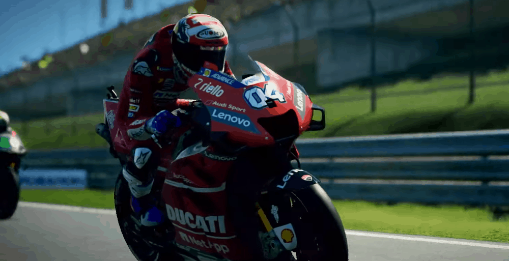 MotoGP 20, Bildschirmfoto