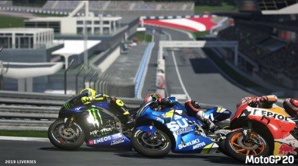 MotoGP 20, Bildschirmfoto