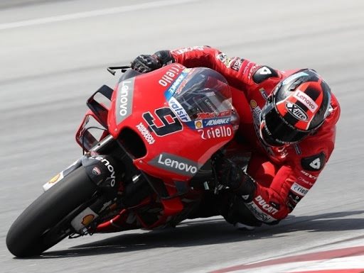 MotoGP 20, Bildschirmfoto