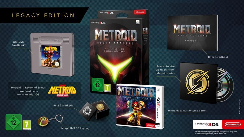 Metroid: Samus Returns - Legacy edice
