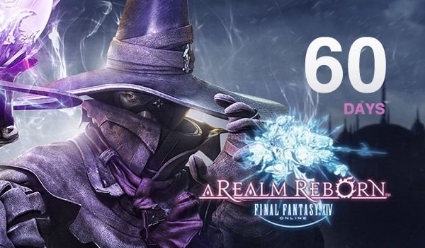 Final Fantasy XIV: A Realm Reborn 60 days time card