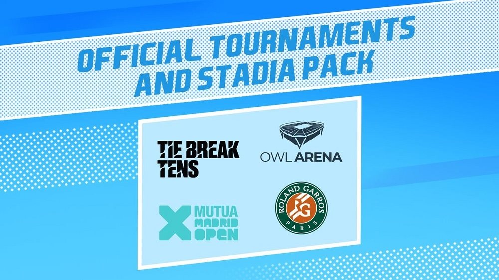 Tennis World Tour 2 - Official Tournaments and Stadia Pack PC