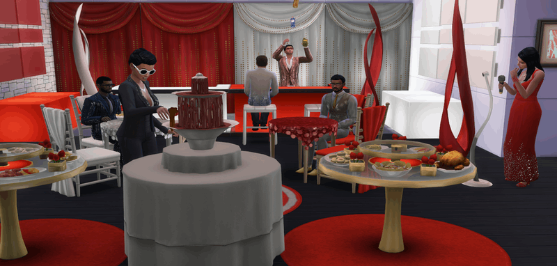 The Sims 4 Luxury Party Stuff PC