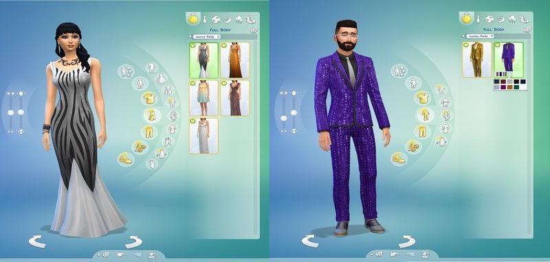 The Sims 4 Luxury Party Stuff PC