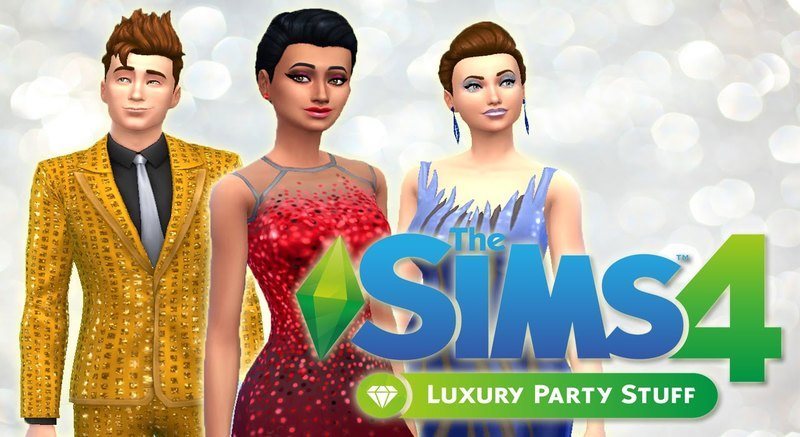The Sims 4 Luxury Party Stuff PC