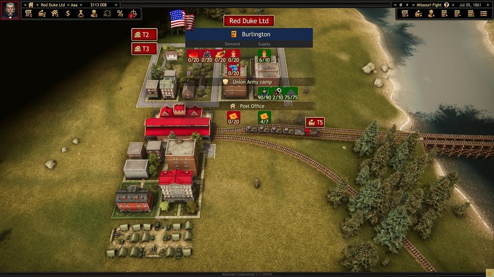 Railroad Corporation - Civil War PC