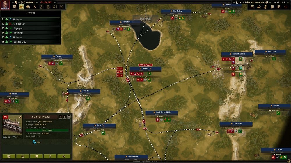 Railroad Corporation - Civil War PC