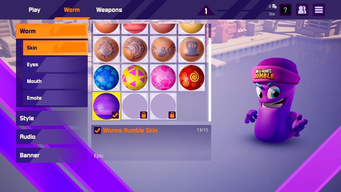 Worms Rumble - New Challengers Pack