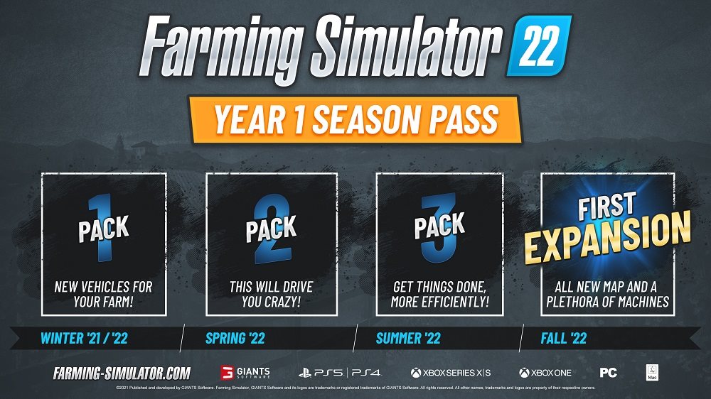Farming Simulator 22 - Year 1 Season Pass PC Farming Simulator 22 - Year 1 Season Pass PC