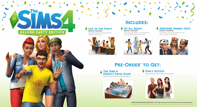 The SIMS 4: Deluxe Party Upgrade