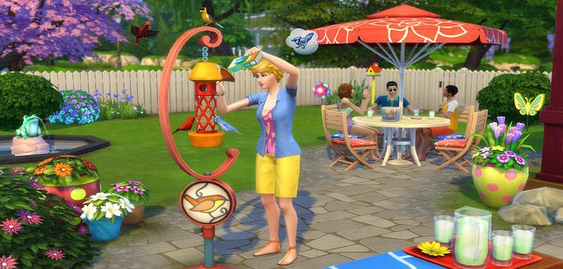  THE SIMS 4: (SP8) BACKYARD STUFF