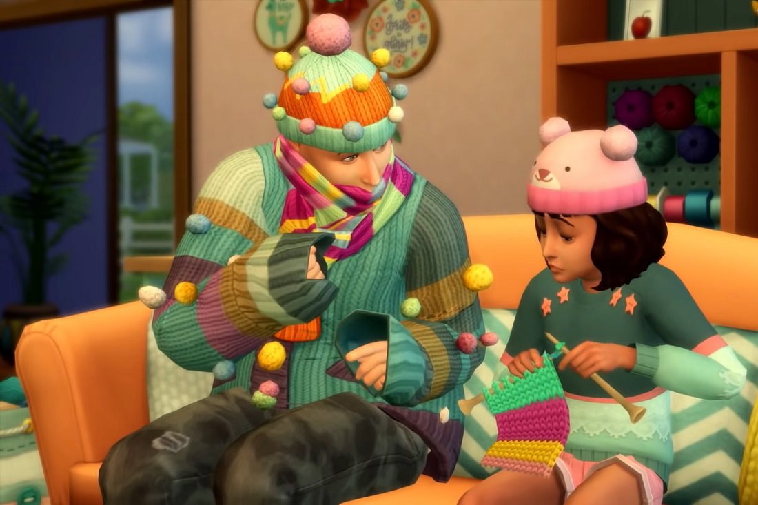 The Sims 4: Nifty Knitting
