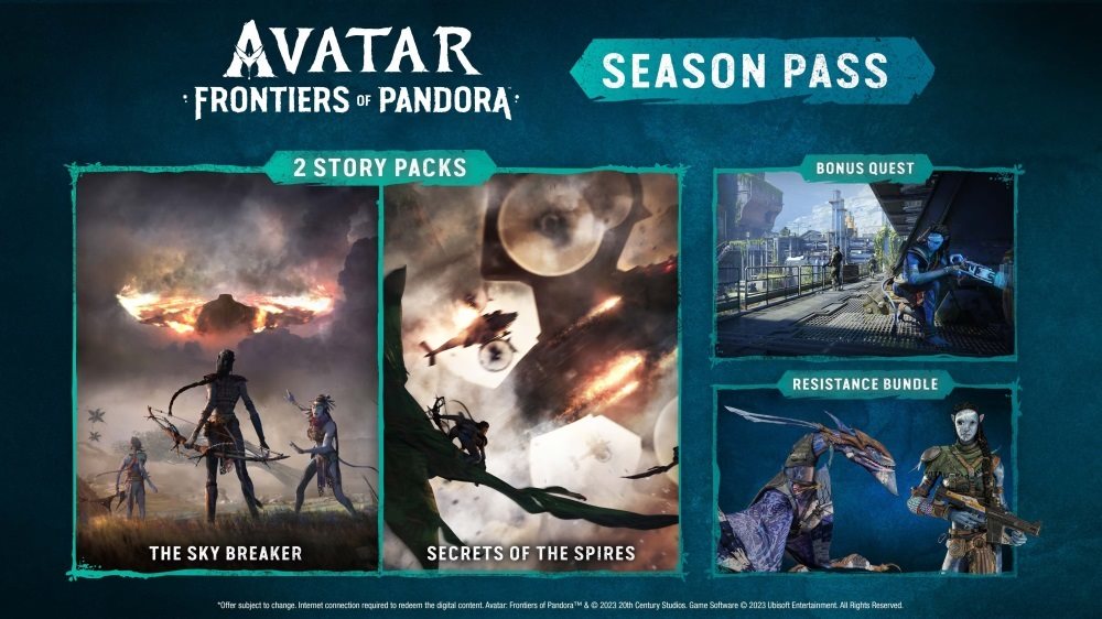Avatar: Frontiers of Pandora: Season Pass Xbox Series X|S zahŕňa: