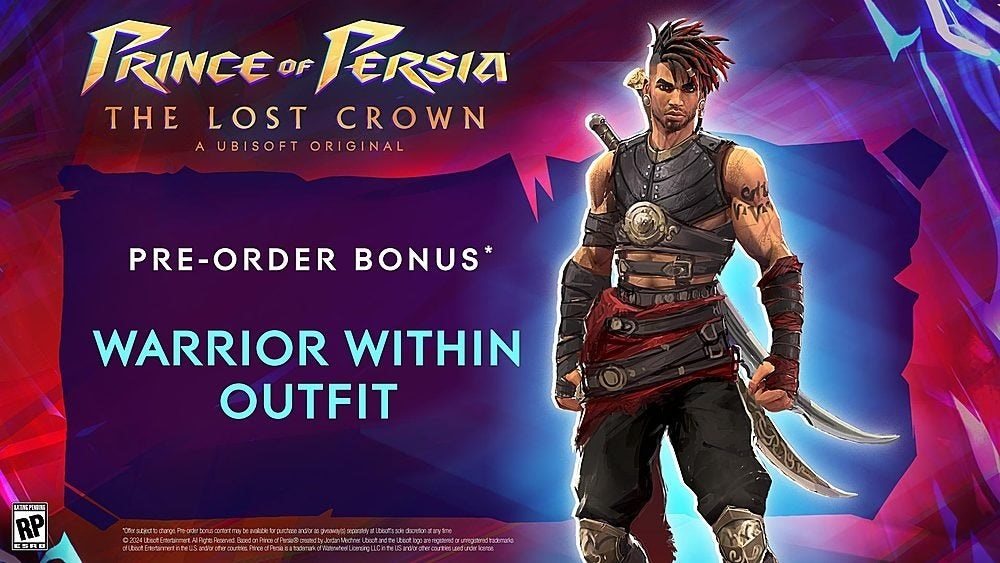 Hra na konzolu Prince of Persia: The Lost Crown, Xbox 