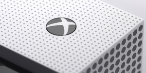 4K with HDR Microsoft Xbox One S 1TB Minecraft Limited Edition