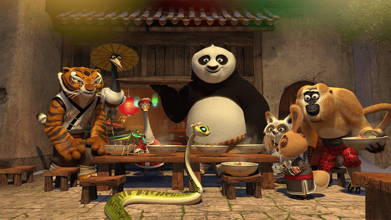 The chubby panda warrior is back