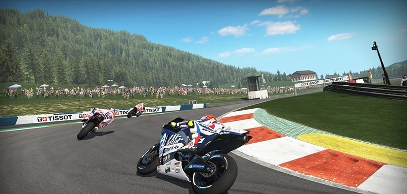 Beautiful processing of tracks, motorcycles and riders MotoGP 17 - vylepšené grafické zpracování