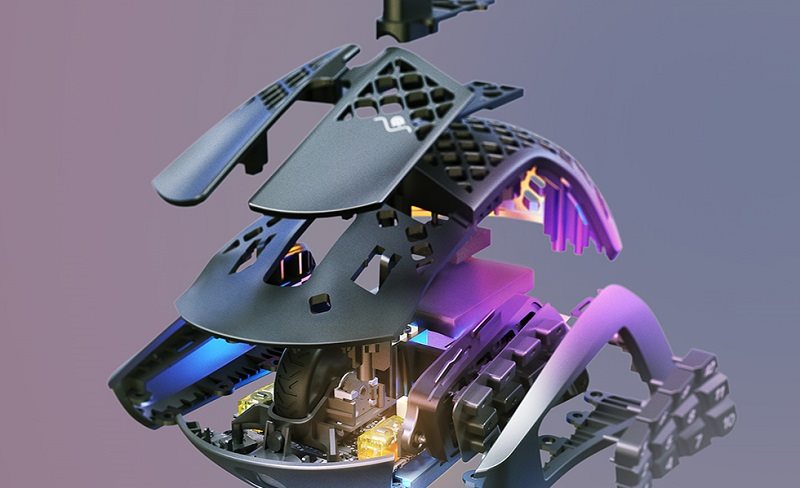 Vezeték nélküli SteelSeries gamer egér
